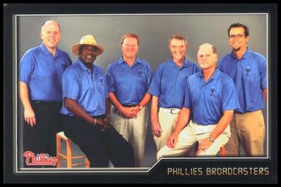 36 Phillies Broadcasters- Tom McCarthy Gary Matthews Chris Wheeler Harry Kalas Larry Andersen Scott Franzke